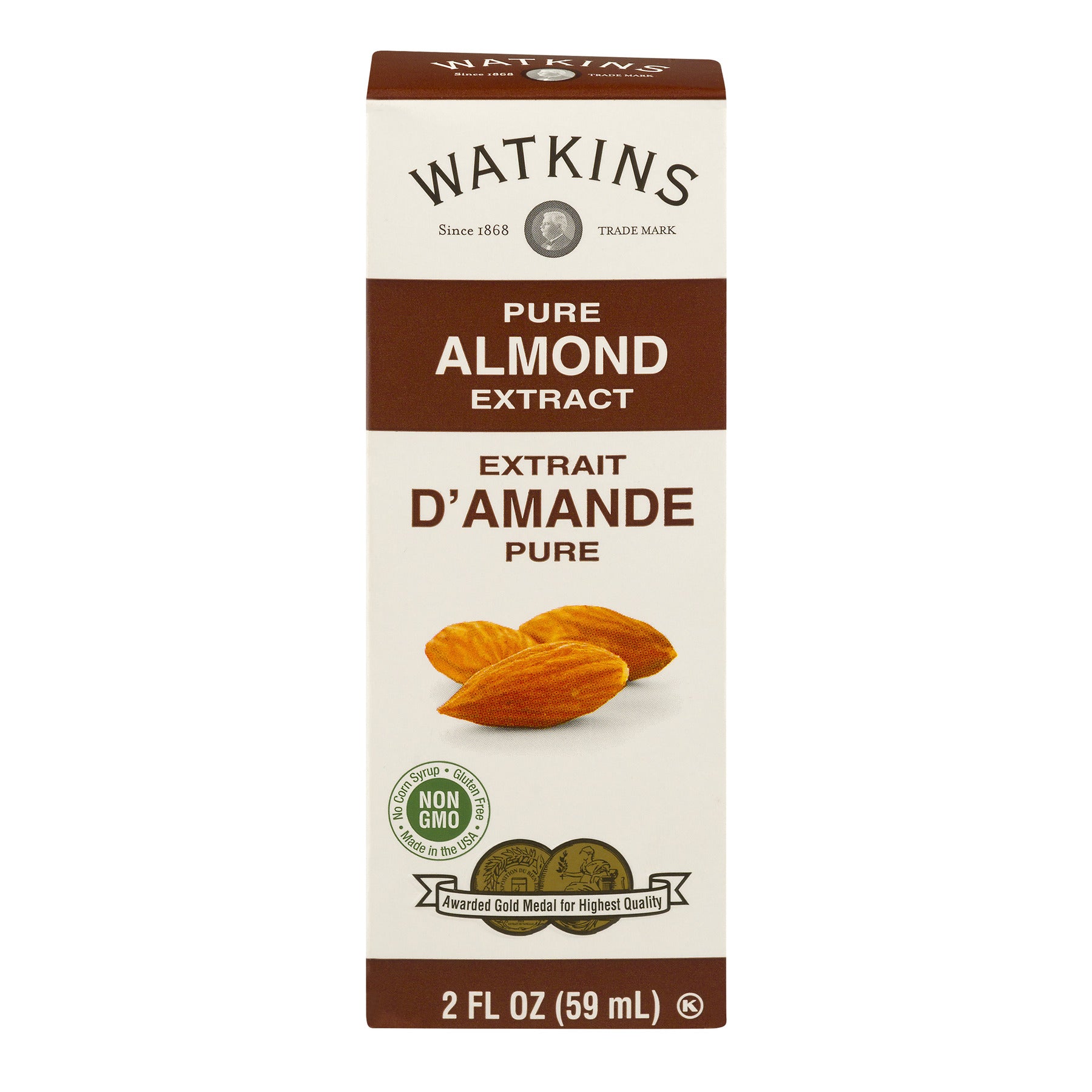 JR Watkins Pure Almond Extract, 2 oz