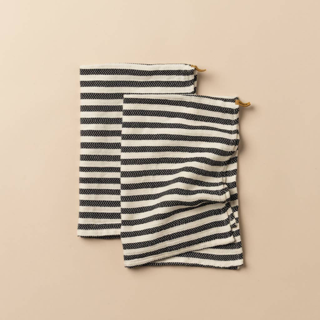 Saarde, Candy Stripe Cotton Tea Towel