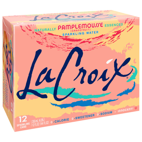 La Croix Grapefruit Sparkling Water, 12oz, 12 ct