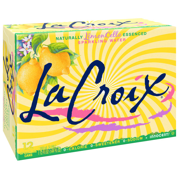 La Croix Limoncello Sparkling Water, 12oz, 12 ct