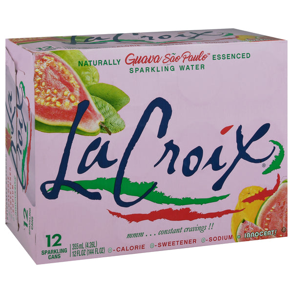 La Croix Guava Sao Paulo Sparkling Water, 12oz, 12 ct