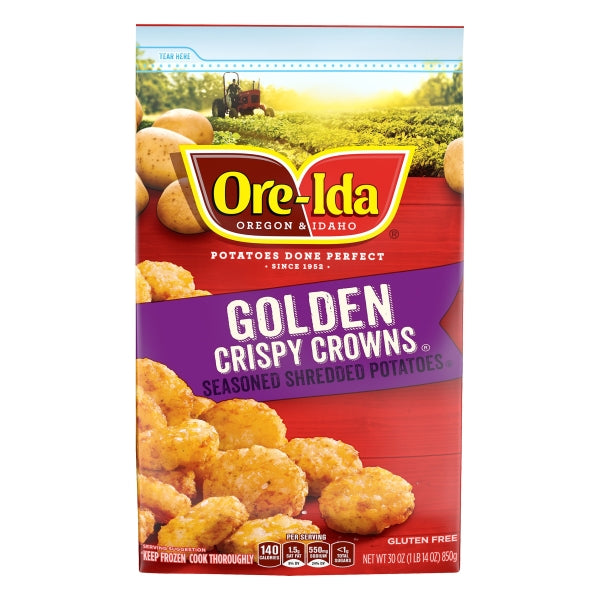 Ore-Ida Golden Crispy Crowns, 30 oz