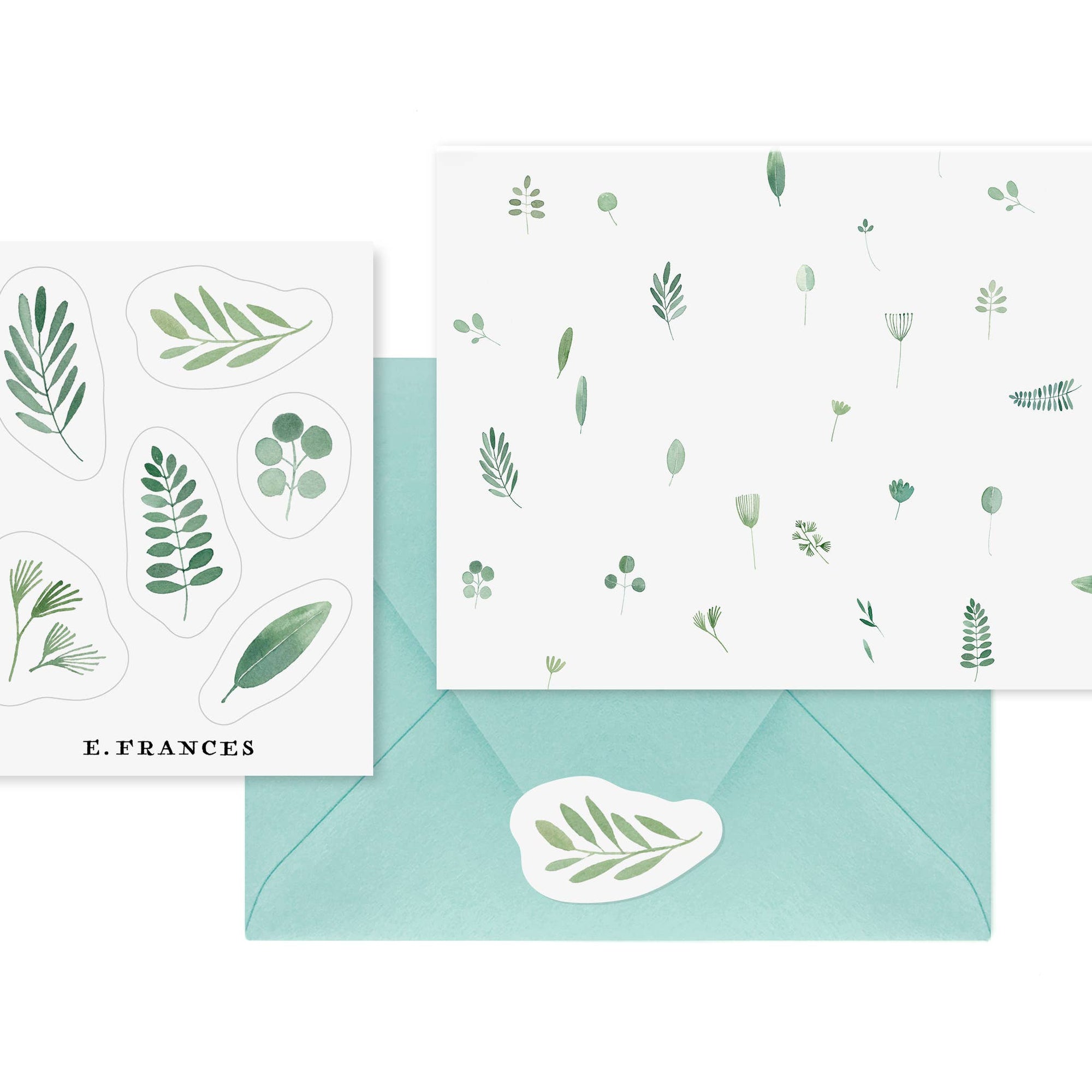 E.Frances, Notecard & Sticker Set of 6