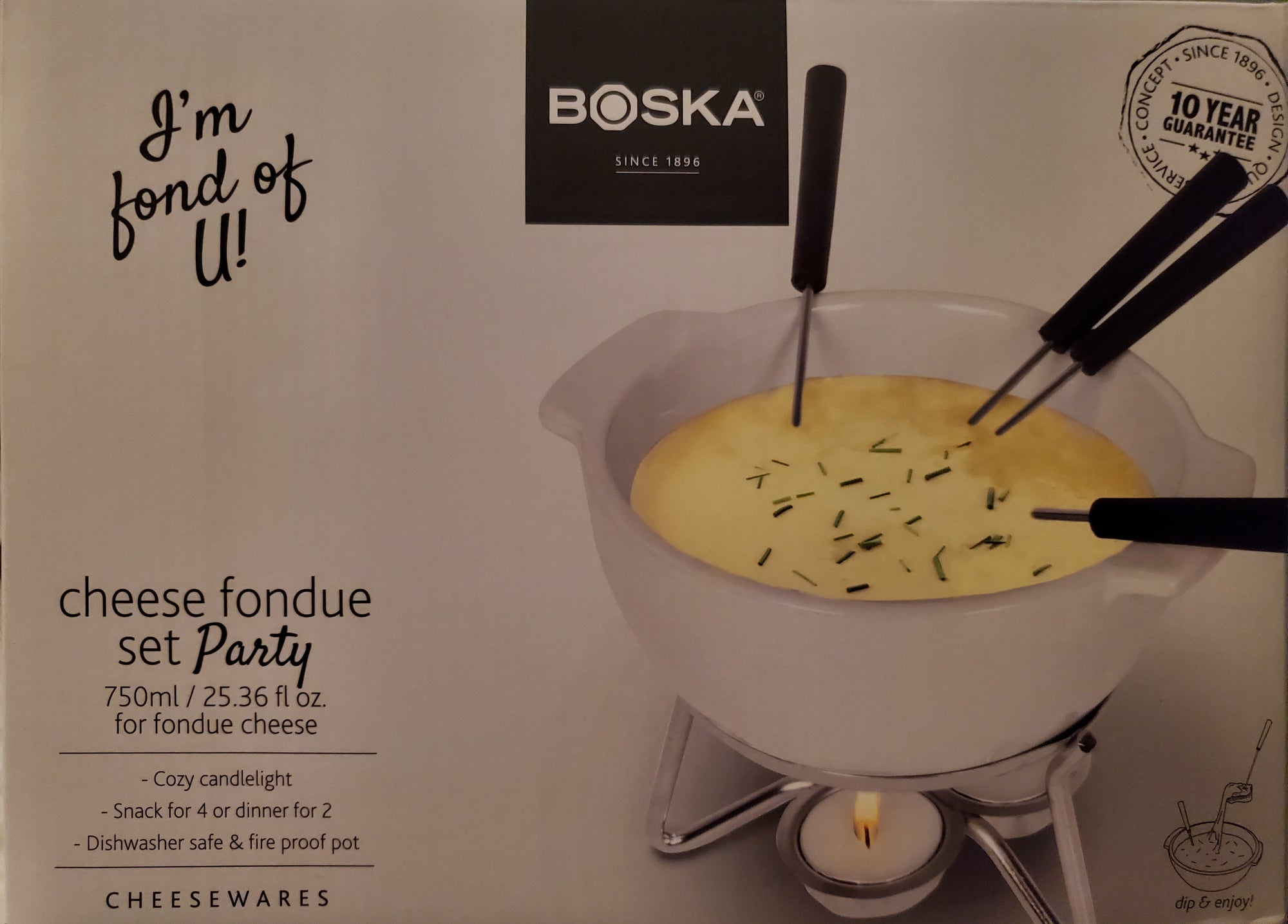 Boska Cheese Fondue Set Party