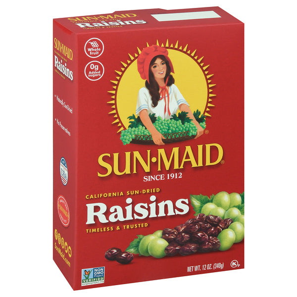 Sun-Maid Natural California Raisins, 12oz