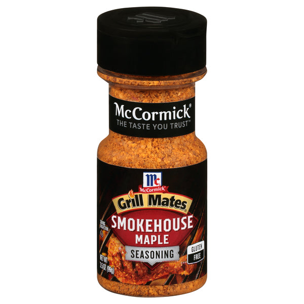 McCormick Grill Mates Seasoning, Smokehouse Maple, 3.5 oz