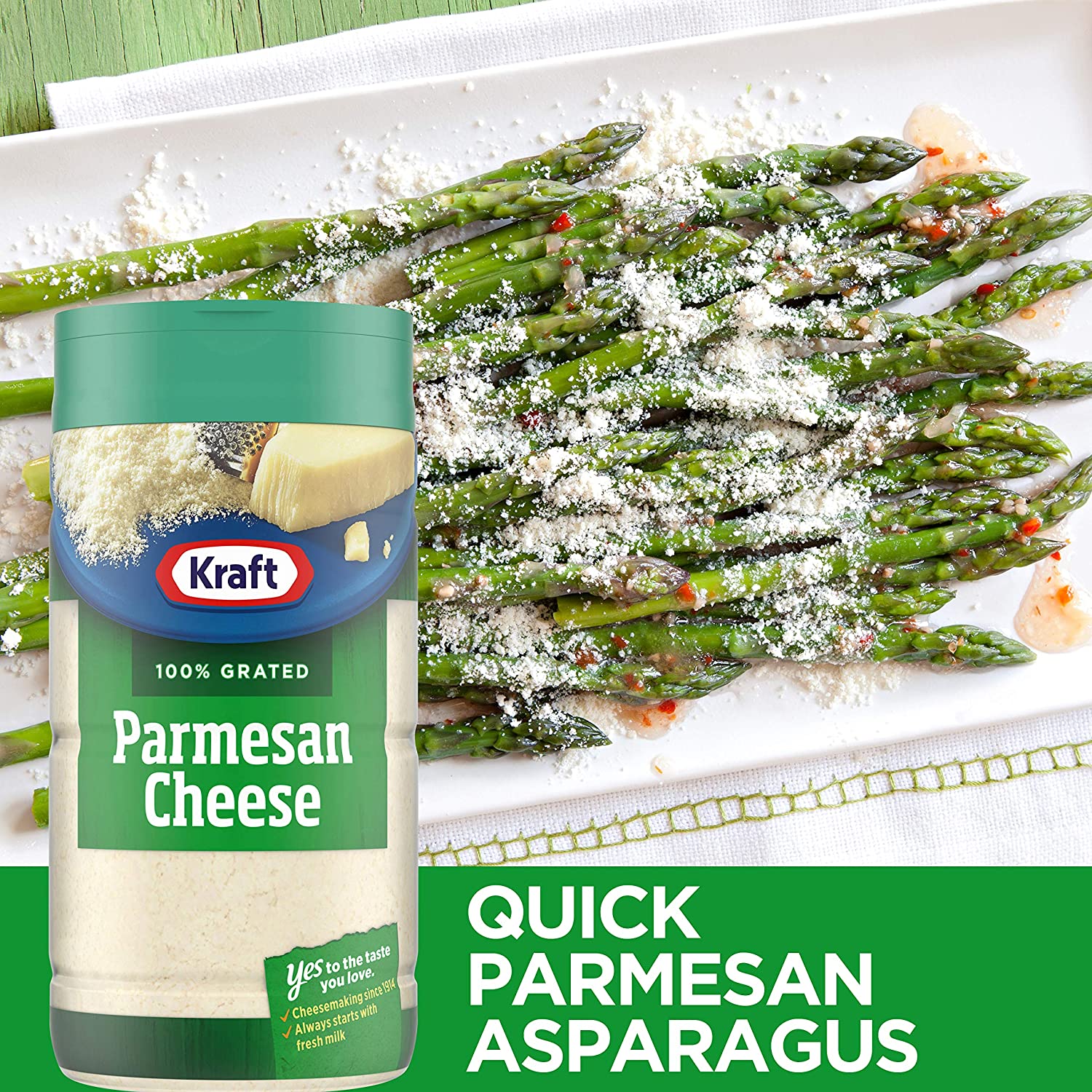 Kraft Grated Parmesan Cheese, 8 oz