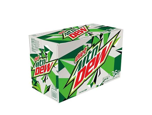 Diet Mountain Dew, 12 oz cans, 36 ct