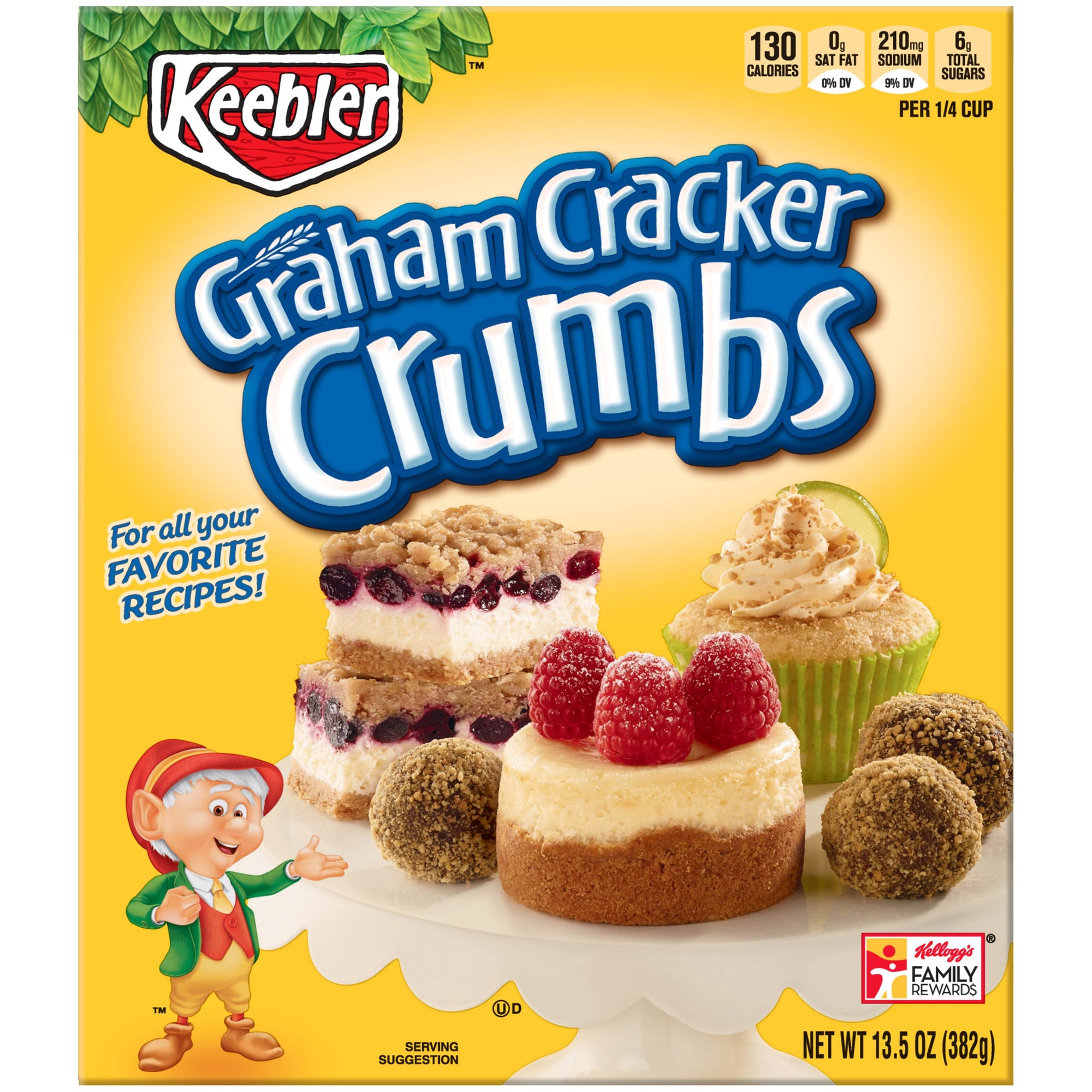 Keebler Graham Cracker Crumbs, 13.5oz