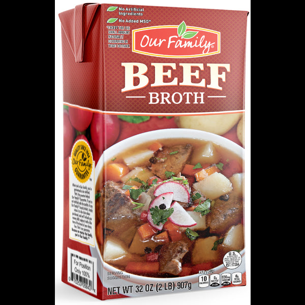 Our Family Beef Broth, 32 oz