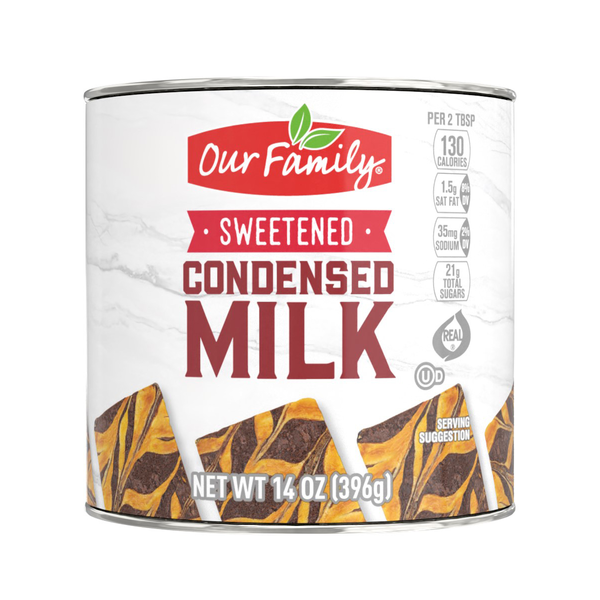 Our Family Sweetened Condensed Milk, 14 oz