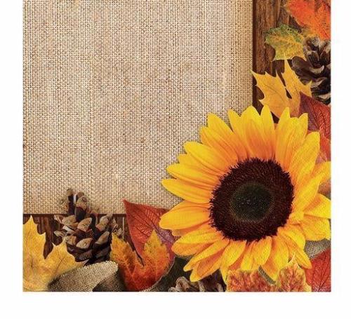 Autumn Crafts Luncheon Napkins, 16 ct