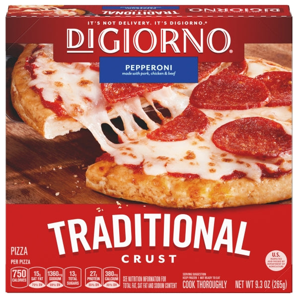 Digiorno Hand Tossed Crust, Pepperoni Pizza 9.3oz