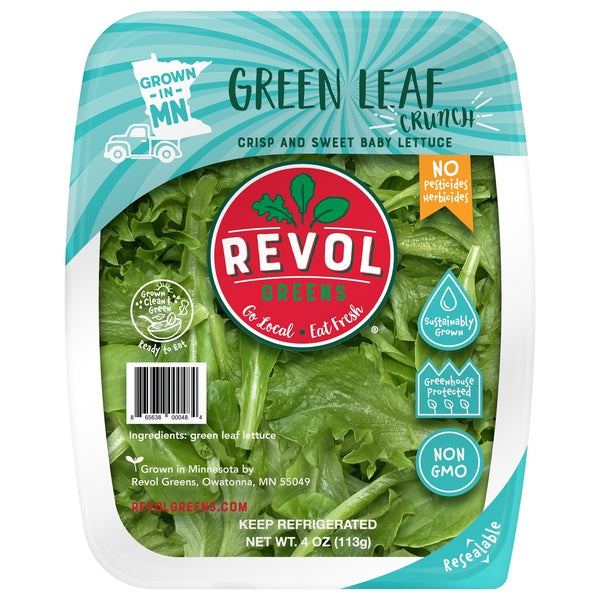 Revol Green Leaf Crunch Lettuce Mix, 4 oz