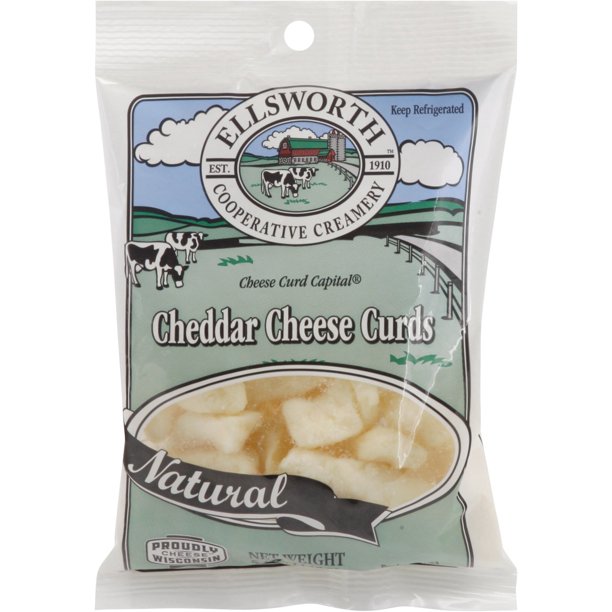 Ellsworth Cheddar Cheese Curds, 5 oz