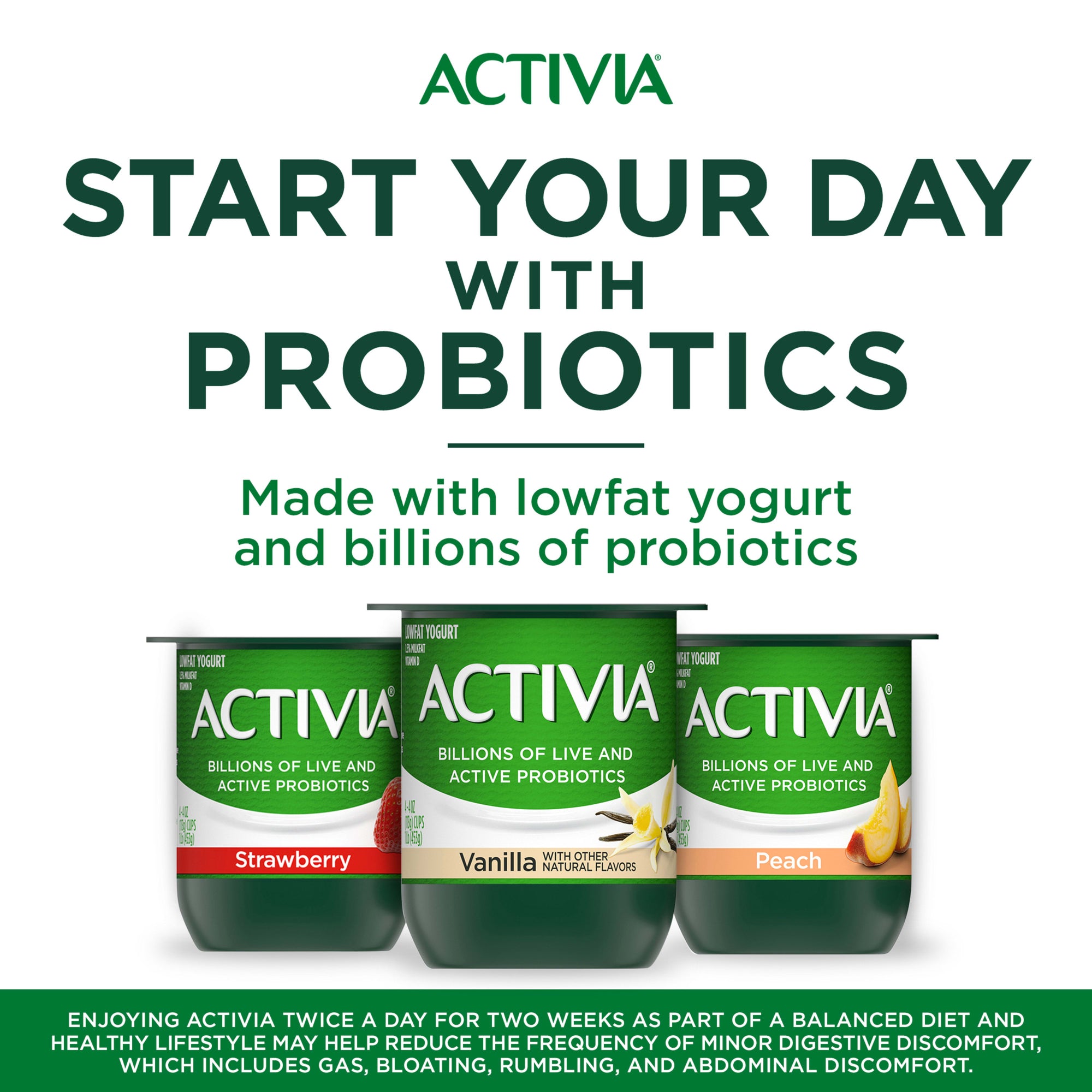 Activia Yogurt, Strawberry, 4 ct