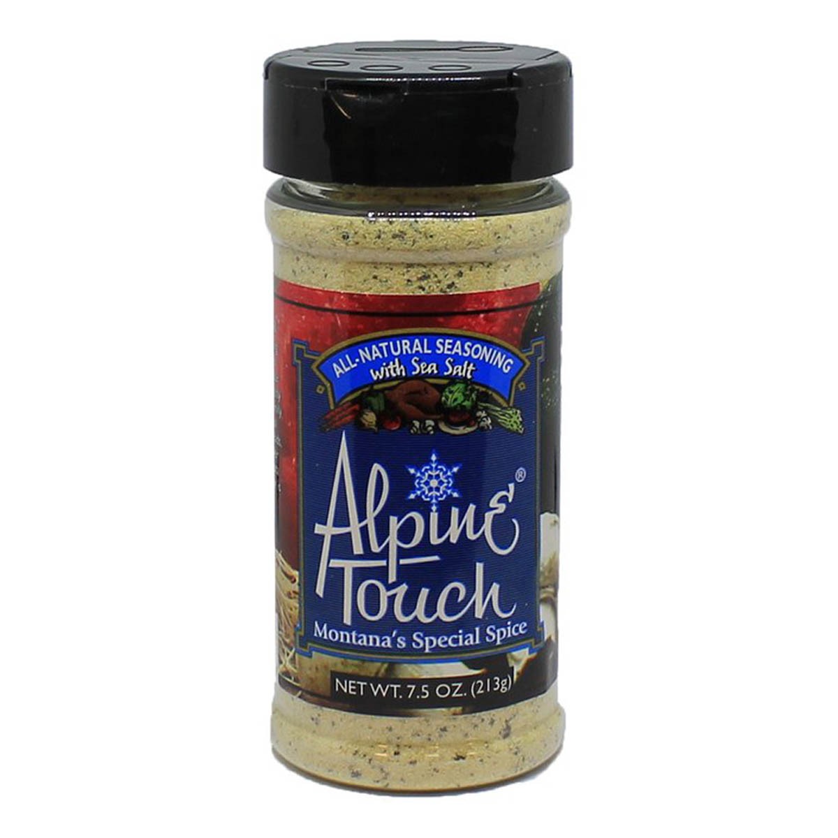 Alpine Touch All-Natural Seasoning with Sea Salt, 7.5 oz