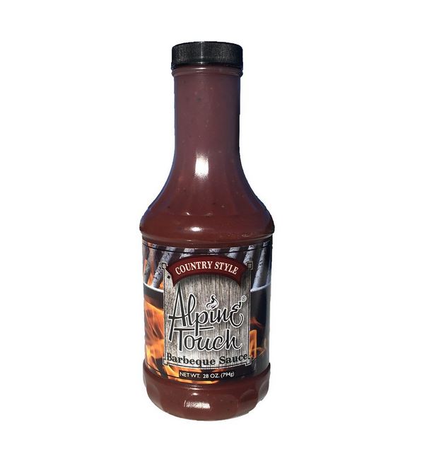 Alpine Touch BBQ Sauce, 21 oz