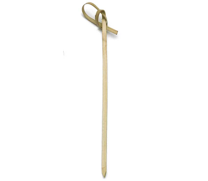 Monogram 4.5" Bamboo Knot Pick, 100 ct.