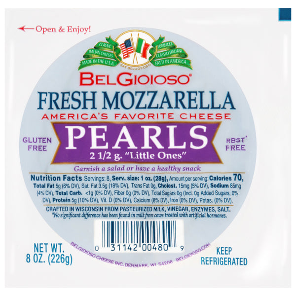 BelGioioso Fresh Mozzarella Pearls, 8 oz