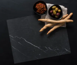 TopStyle Black Marble Wax Paper, 10 ct