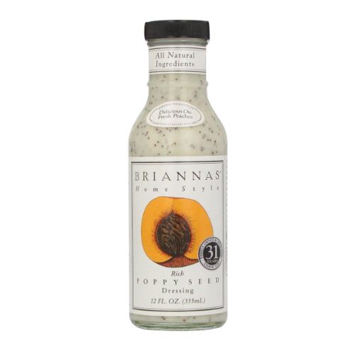 Brianna's Salad Dressing, Poppy Seed, 12 oz