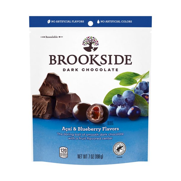 Brookside Dark Chocolate, Acai & Blueberry, 7oz