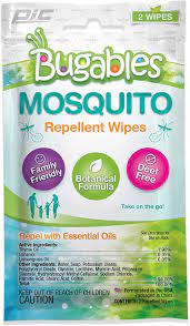 Bugables Mosquito Repellent Wipes, 2 ct.