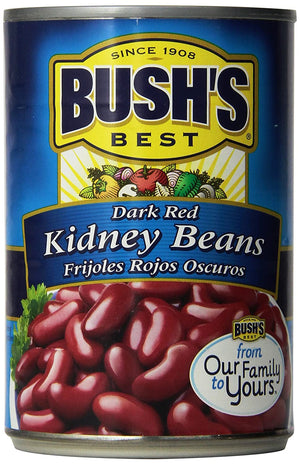 Bush's Best Kidney Beans, Dark Red, 16 oz