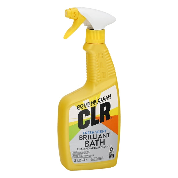 CLR Brilliant Bath Fresh Scent Foaming Action Cleaner, 26 oz