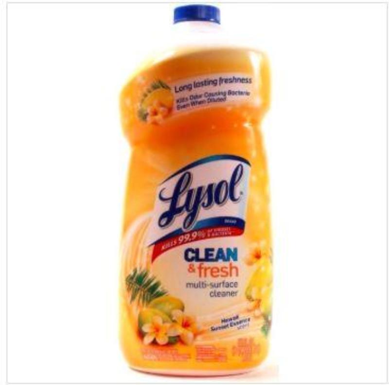 Lysol Clean & Fresh Multi-Surface Cleaner, Hawaii Sunset, 28 oz