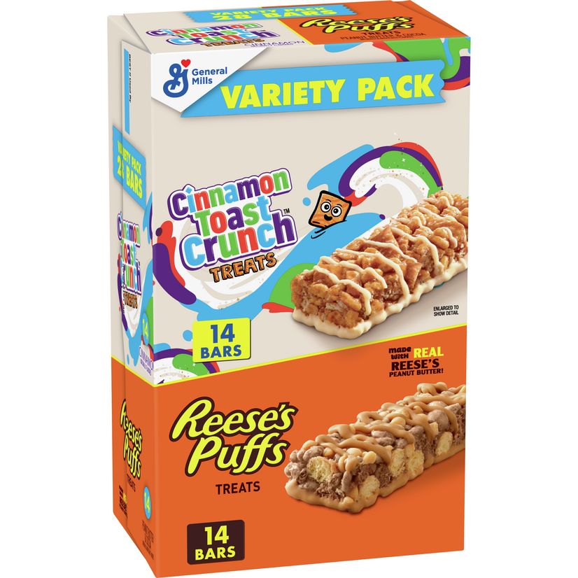 Cinnamon Toast Crunch & Reese Puffs Treats Bar, 28 ct