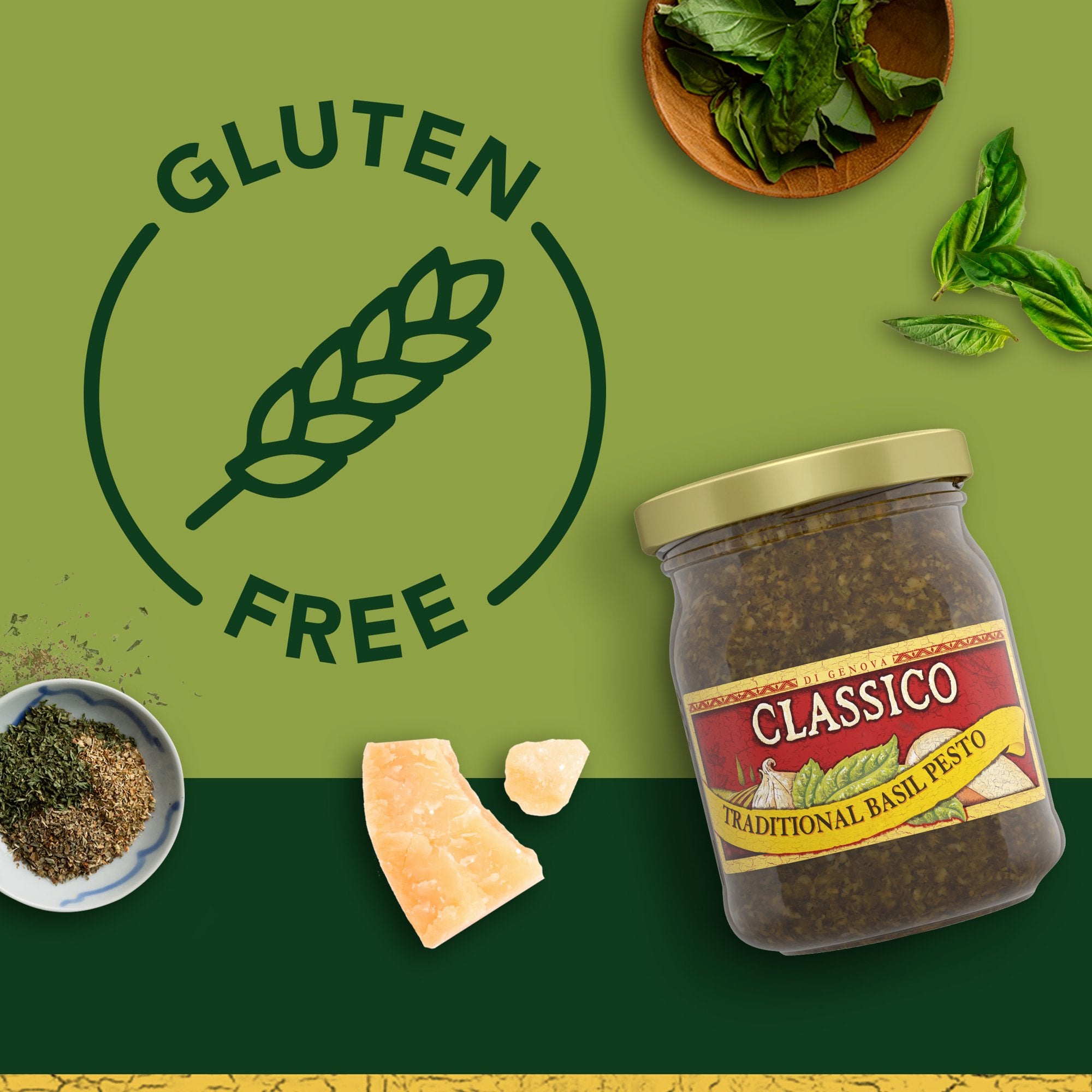 Classico Basil Pesto, 8.1 oz