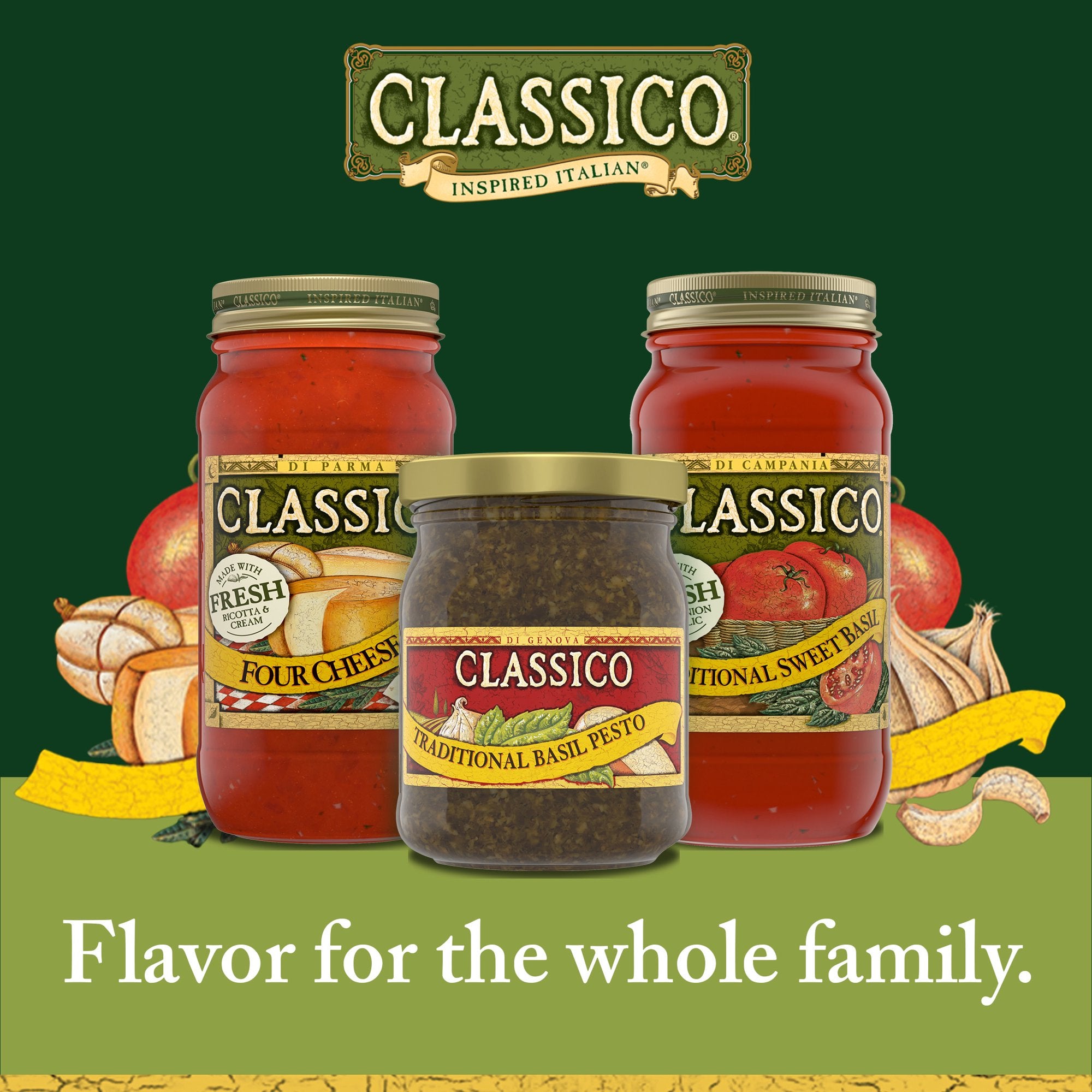 Classico Basil Pesto, 8.1 oz