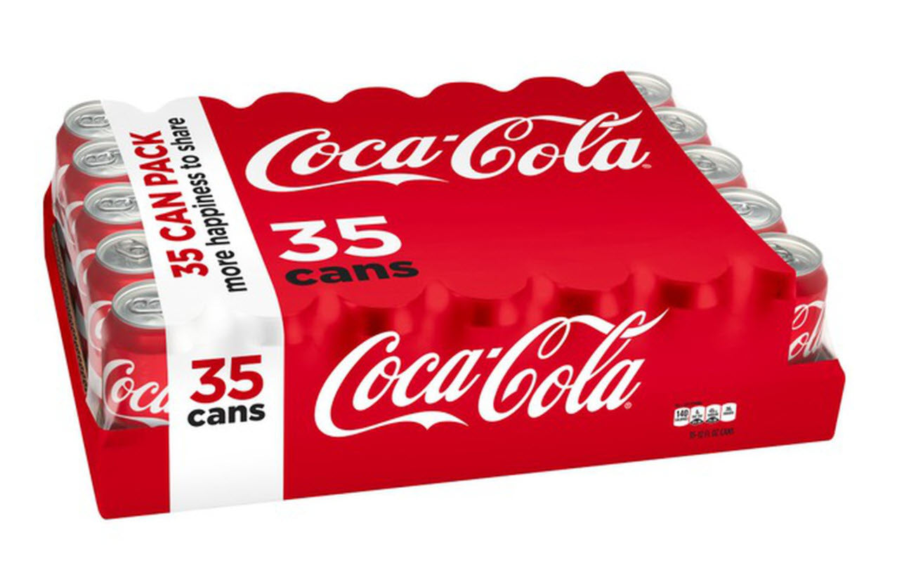 Coke, 12 oz cans, 35 ct