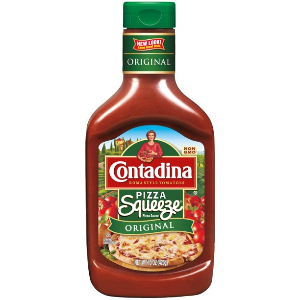 Contadina Pizza Squeeze Pizza Sauce, Original, 15 oz