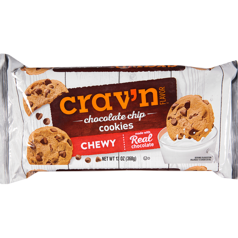 Crav'n  Chewy Chocolate Chip Cookies 13 oz.