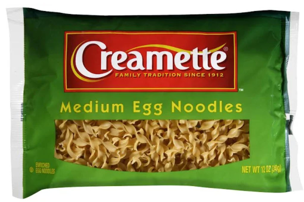 Creamette Egg Noodles, Medium, 12oz