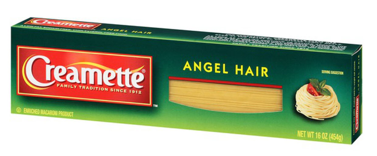 Creamette Pasta, Angel Hair, 16 oz