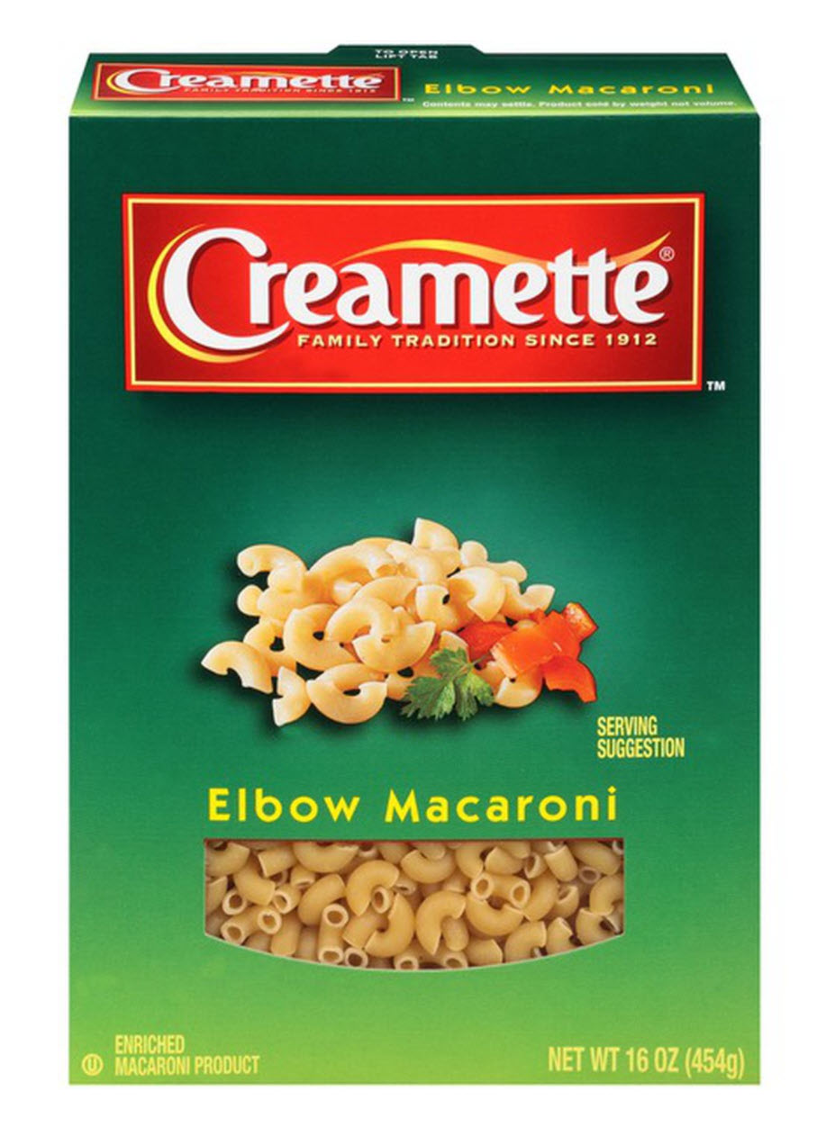 Creamette Pasta, Elbow Macaroni, 16 oz