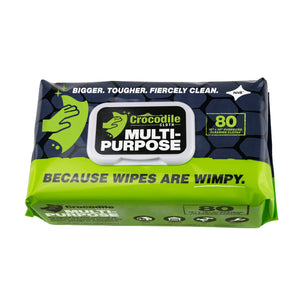 Crocodile Multi-Purpose Wipes 80ct