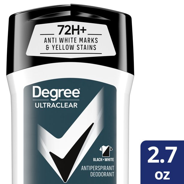 Degree Ultraclear Anti-Perspirant Deodorant, Black & White, 2.7 oz