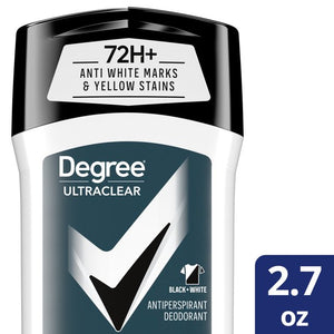 Degree Ultraclear Anti-Perspirant Deodorant, Black & White, 2.7 oz