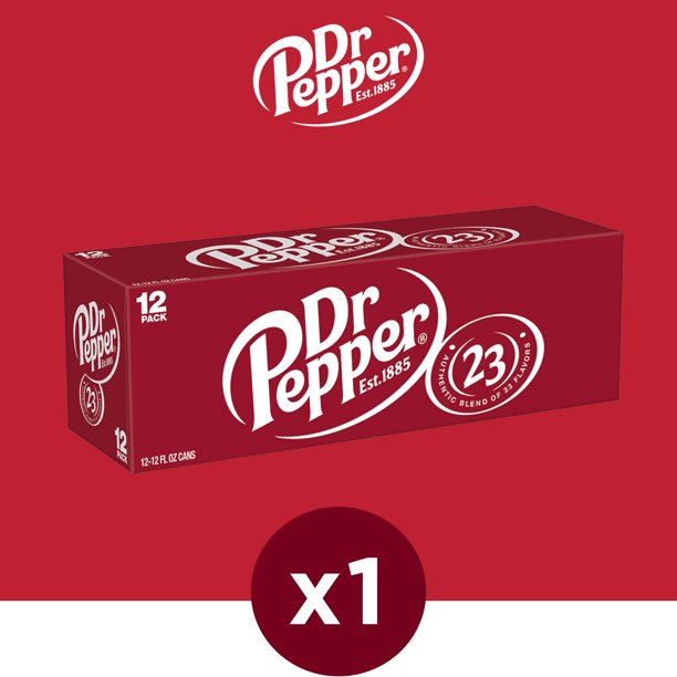 Dr Pepper, 12oz Cans, 12ct