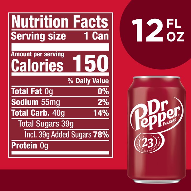 Dr Pepper, 12oz Cans, 12ct