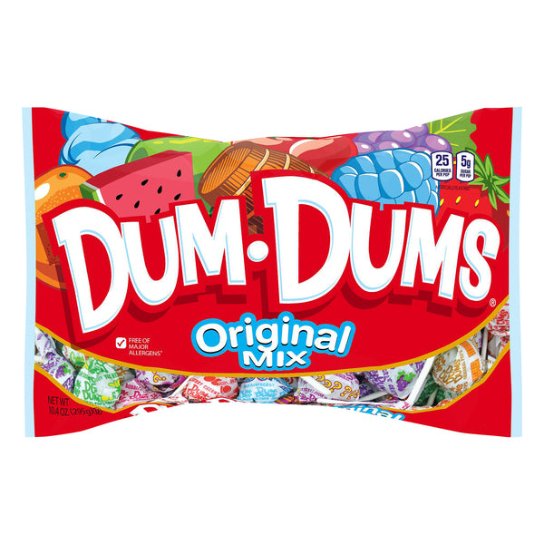 Dum-Dums Lollipops, Original Mix, 10.4oz