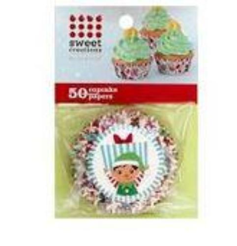 Sweet Creations Cupcake Papers, Elf, 50 ct