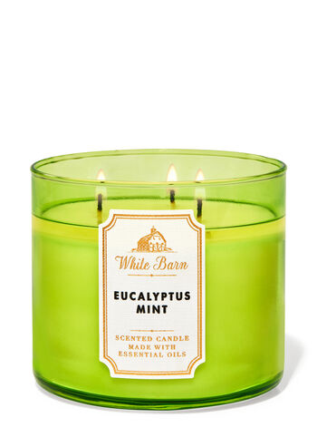 Bath & Body 3-Wick Candle, Eucalyptus Mint, 14.5 oz