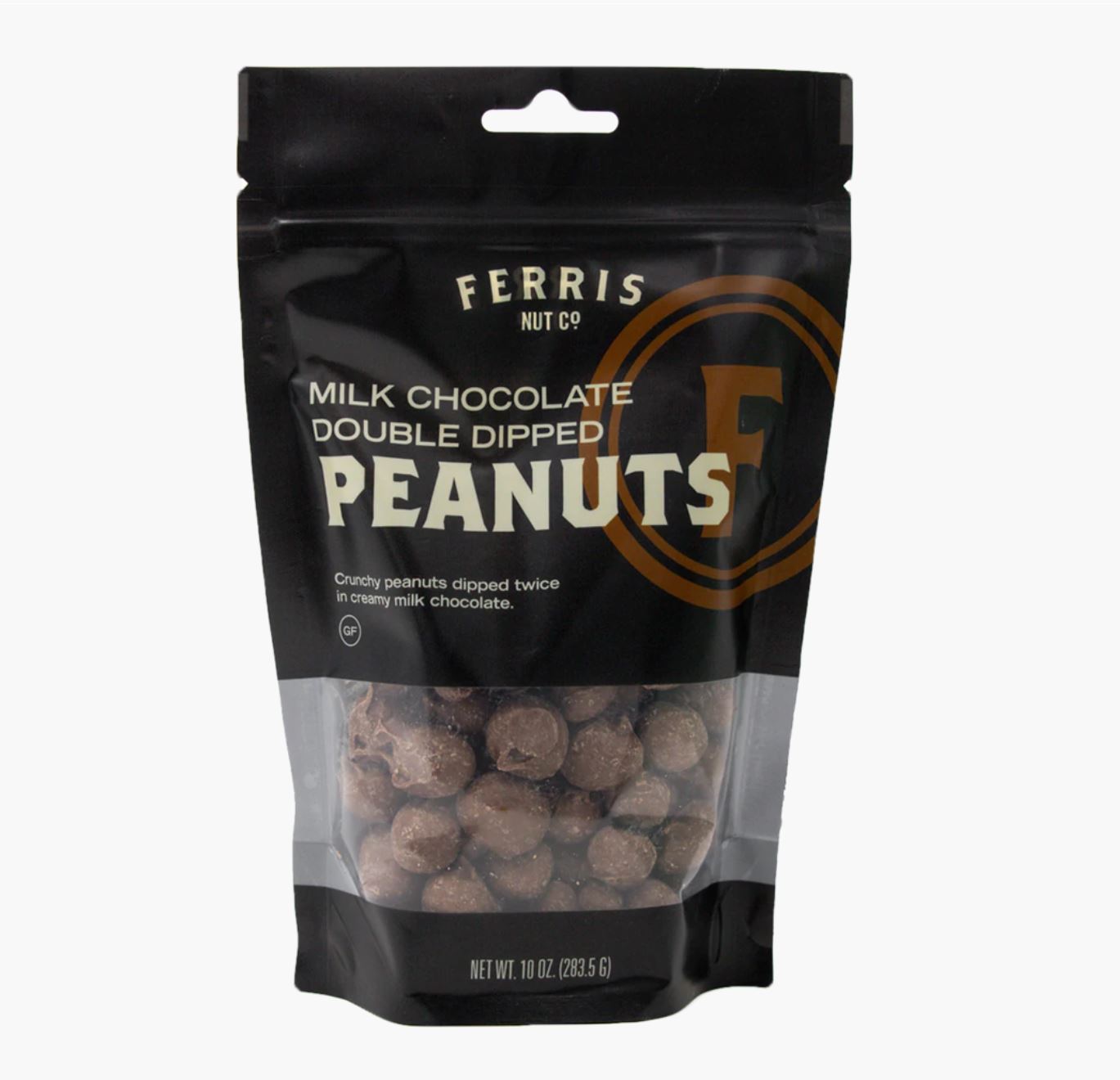 Ferris Nut Co. Milk Chocolate Double Dipped Peanuts, 10 oz