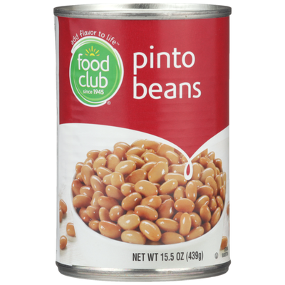 Food Club Pinto Beans, 15.5 oz